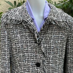 Vintage multicolored Jones New York jacket with pockets